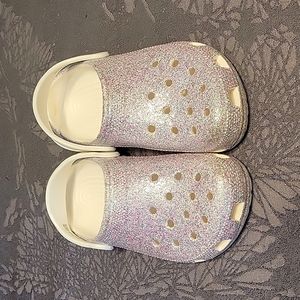 Glitter Crocs